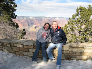 Grand Canyon in the snow