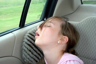 Kids Sleeping in The Car Photos