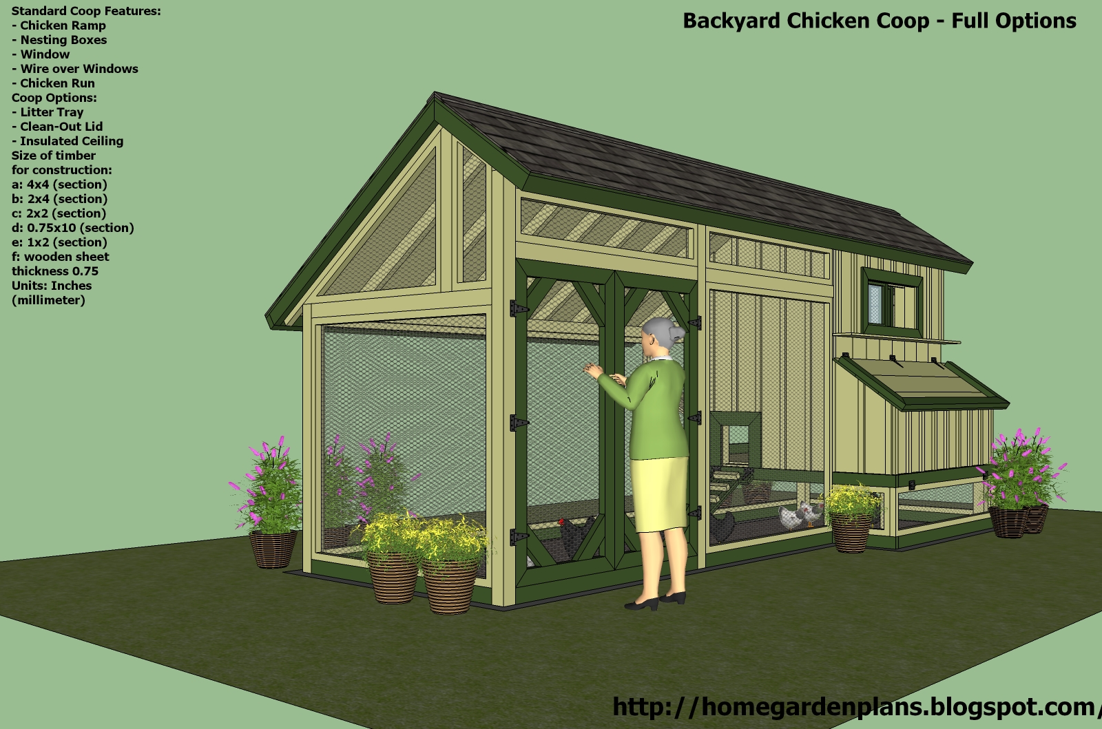  Chicken Coop Plans Construction - Chicken Coop Design - How To Build A