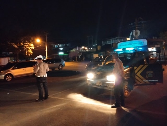 KRYD Polsek Padangbai, tingkatkan patroli Malam / Blue Light di wilayahnya.