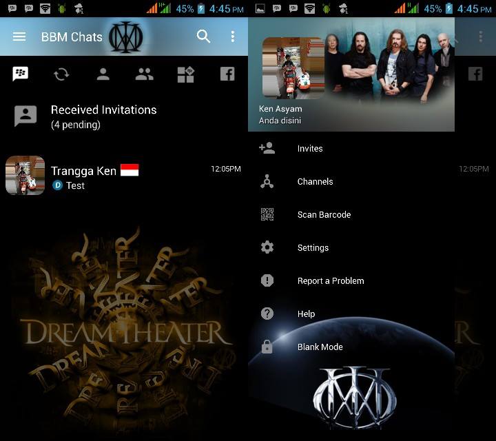 BBM MOD Dream Theater v3.2.0.6 APK