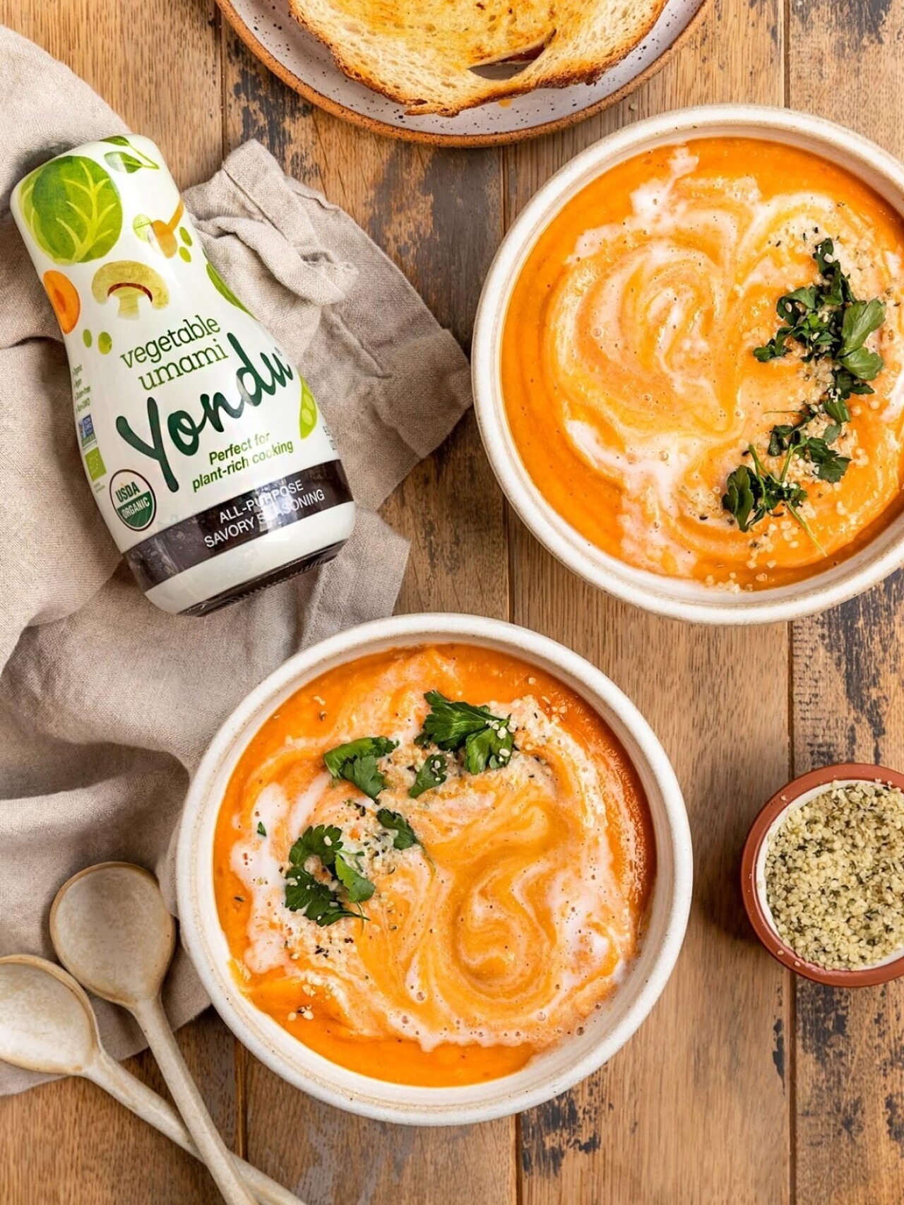 Carrot Lentil Ginger Soup