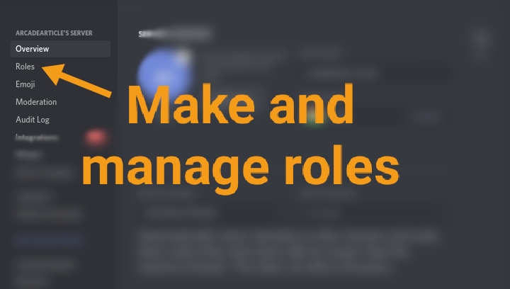 Discord role managing