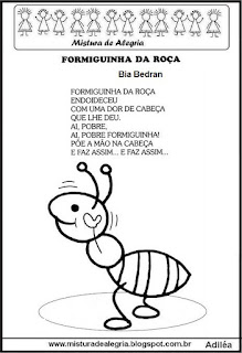 Poesia formiguinha da roça