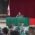 BRIGJEN TNI PRIBADI JATMIKO BERIKAN JAM KOMANDAN KEPADA SELURUH PRAJURIT KOREM 121/ABW