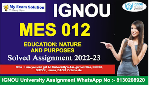 ignou assignment for mes 2022 pdf; mes 013 solved assignment my exam updates; mes 011 solved assignment 2022; mes 012 solved assignment 2021; ignou ma education assignment 2022; ignou mes 011 solved assignment; best site for ignou solved assignment; ignou ma solved assignment