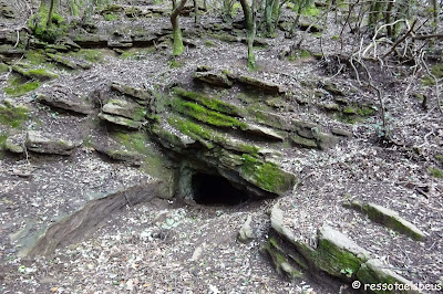 El volcà de la Banya del Boc i Rocacorba des de la vall de Llémena