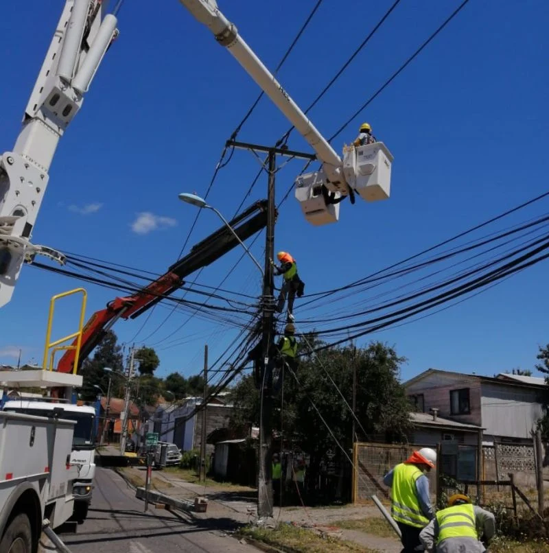 Saesa realizará trabajos de mantenimiento de líneas en Puerto Octay