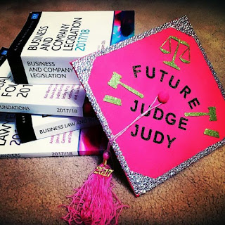 Over 25 ideas college grad cap ideas for pre law students that are law school bound | brazenandbrunette.com