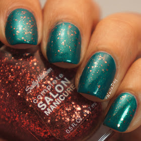 NailaDay: Barielle A Bouquet for Ava with Sally Hansen Copper Penny