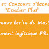 Epreuve écrite du master management logistique FSJES CASA