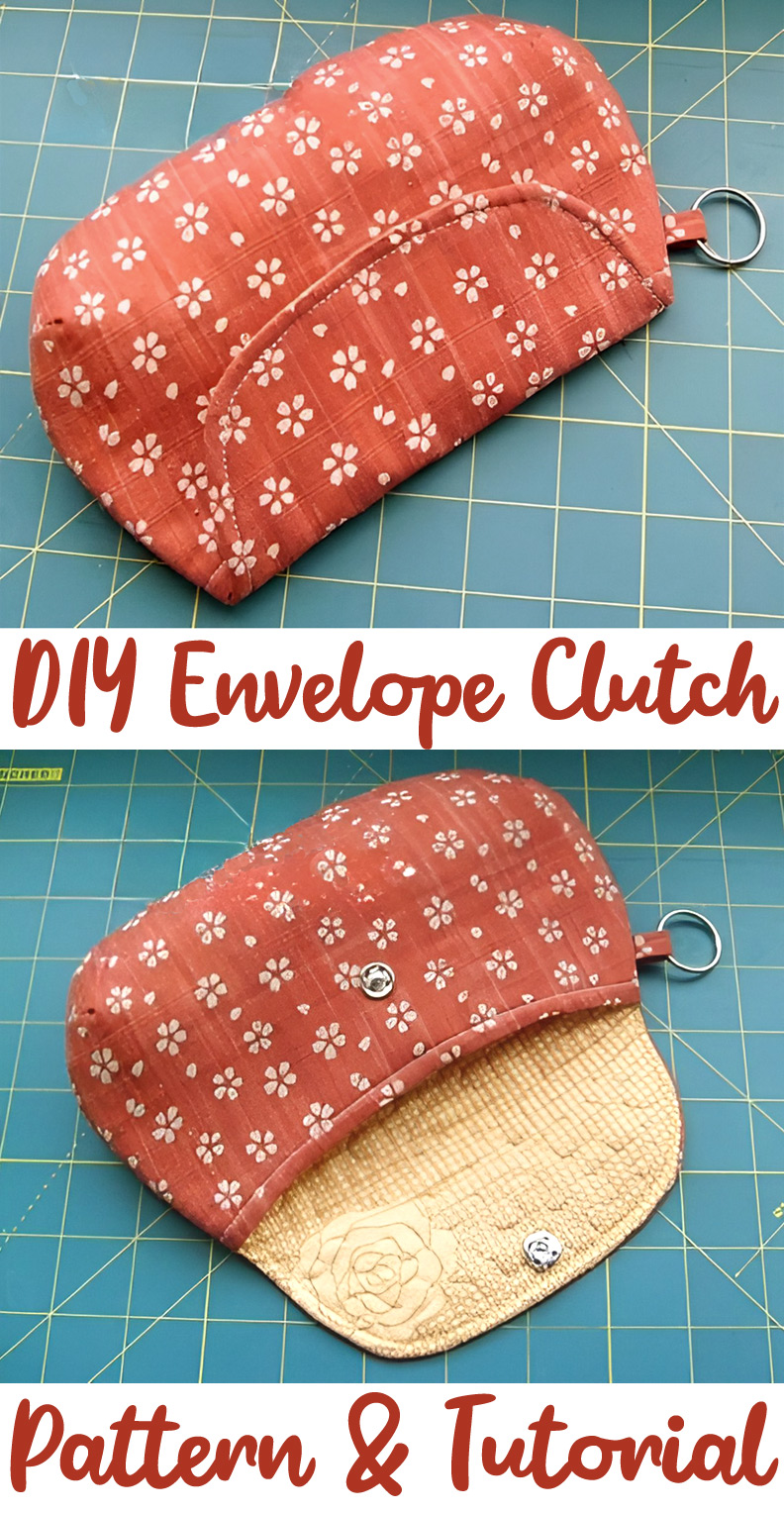 Make it Yours' One Piece Clutch Bag Pattern and SEWING CONTEST | So Sew Easy