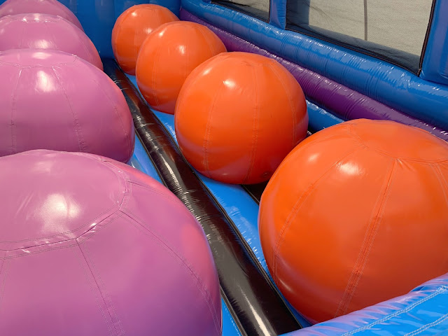 giant inflatable balls to jump on