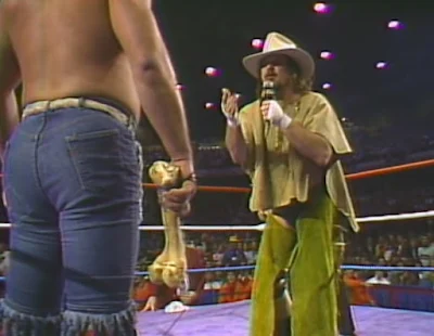 WWF The Wrestling Classic Review - Terry Funk has a proposition for Moondog Spot