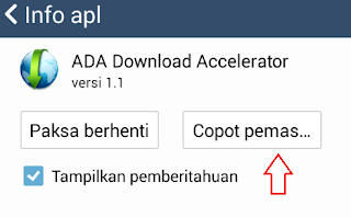 Cara menghapus aplikasi pada hp android