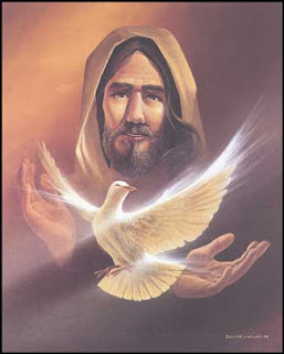 Jesus Christ holy spirit picture, Christ holding and caring dove in his hands free download Jesus images and holy spirit dove clip art pictures