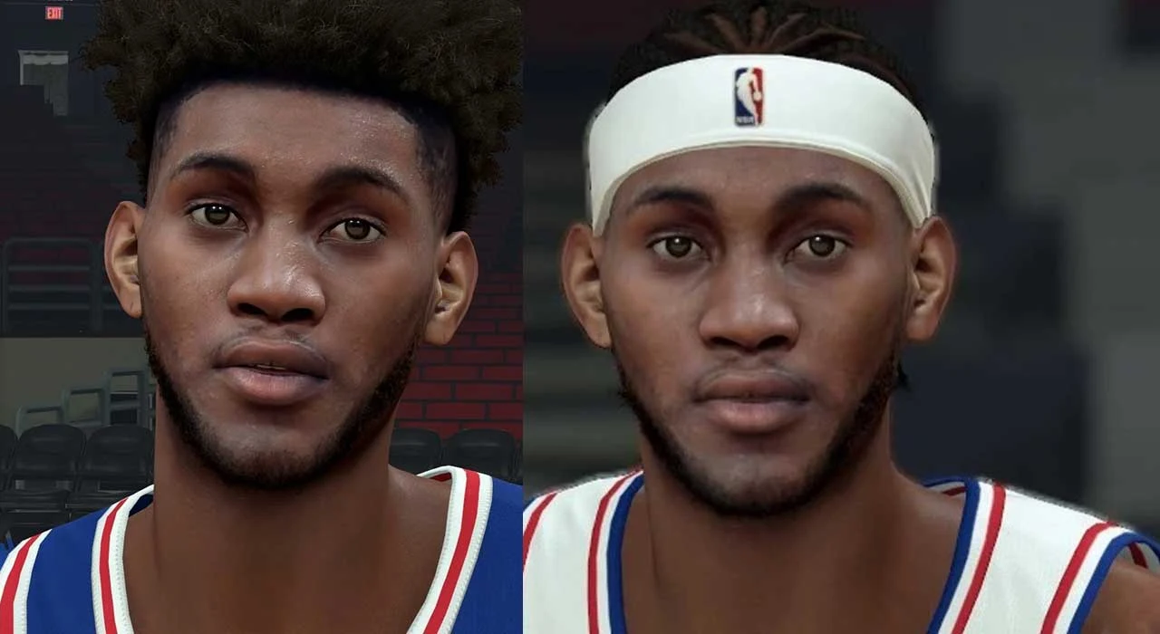 NBA 2K23 Jalen McDaniels Cyberface