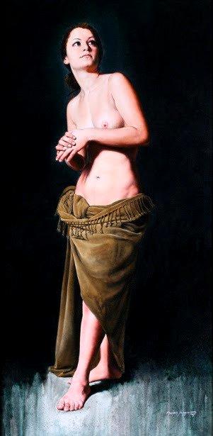 Artist Hasan Saygin | Nude Portrait