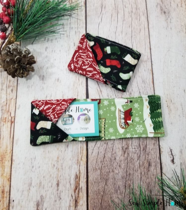 DIY Gift Card Holder (No Pattern Needed) - Easy Things to Sew