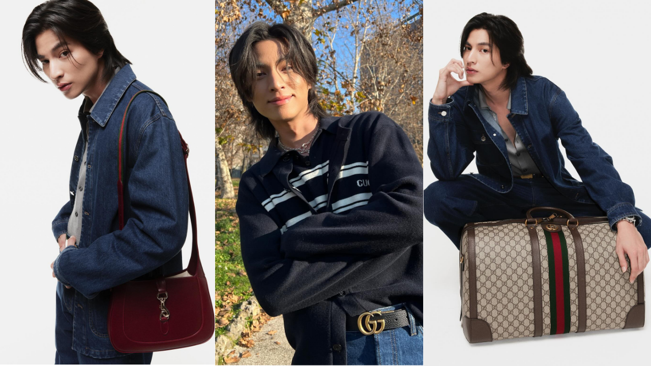 Gulf Kanawut Officially Appointed as Brand Ambassador of Gucci Thailand