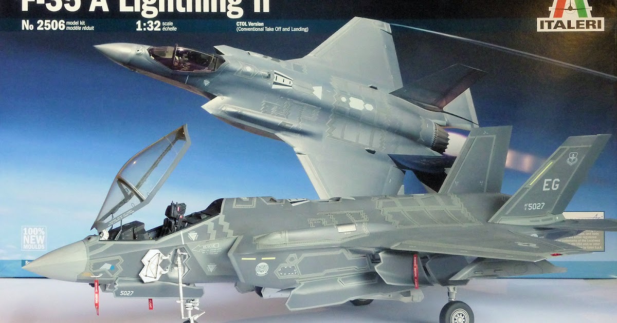 The Modelling News: Build Guide: Italeri's 1/32 F-35 Part III Queen of the  masking tape finished!