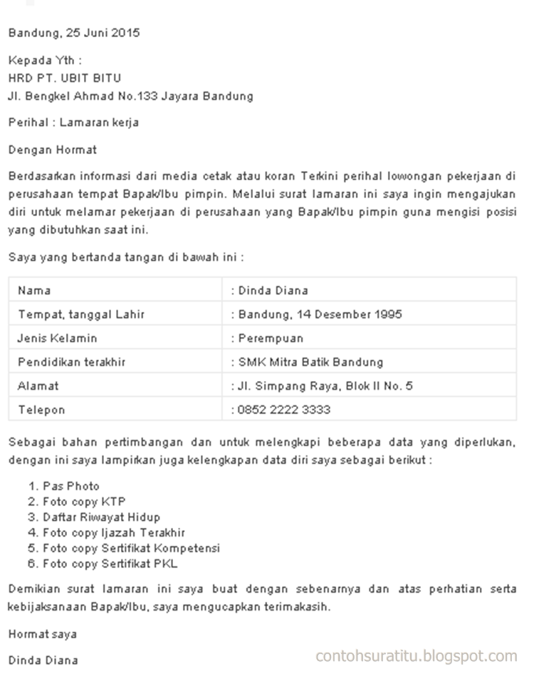 Contoh Surat, Contoh Surat Cinta, Contoh Surat Izin, Contoh Surat Kuasa, Contoh Surat Lamaran Kerja Yang Benar, Contoh Surat Resmi, Contoh Surat Undangan