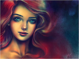 Colorful Girls Wallpaper | Digital Art Gallery