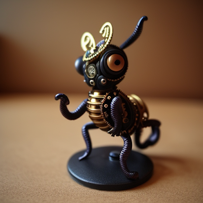 Steampunk Scorpion Statue Miniature 3D amazingwallpapersa blogspot com (6)