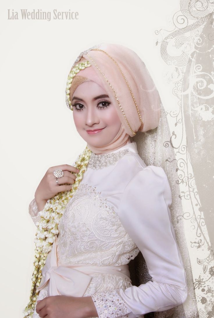 Tutorial Hijab Akad Nikah Untuk Wajah Bulat Testing Blog