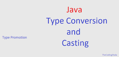 Java Type Conversion and Casting - The Coding Shala