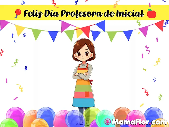 Feliz Día de la Profesora de Inicial