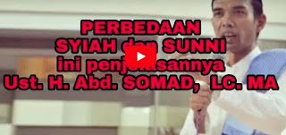 Video Penjelasan Perbedaan Syiah dan Sunny oleh Ust. Abdul Somad