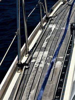 Bird poo on yacht