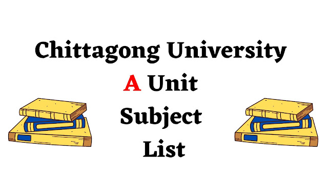 CU A Unit Subject List - BNTW