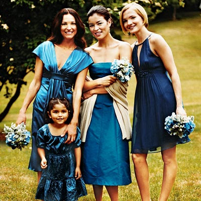 Bridesmaid Dresses on Blue Bridesmaid Dresses    Discount Wedding Gown