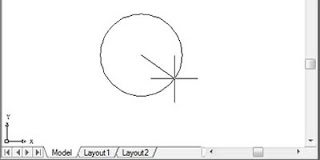 Cara membuat lingkaran di AutoCAD