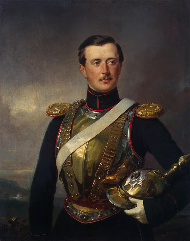 Portrait of Count Pyotr Shuvalov by Franz Kruger - Portrait Paintings from Hermitage Museum