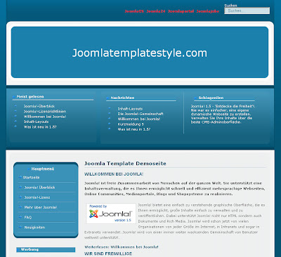 Ah - шаблон для Joomla 1.5