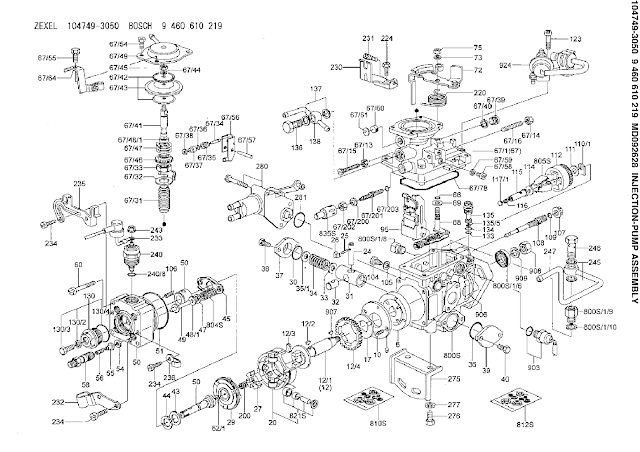 9460610219, 104749-3050 DISTRIBUTOR INJECTION FUEL PUMP ZEXEL