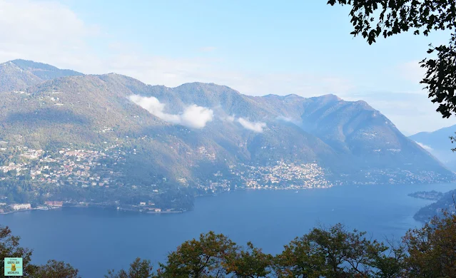 Vistas del Lago de Como desde Brunate