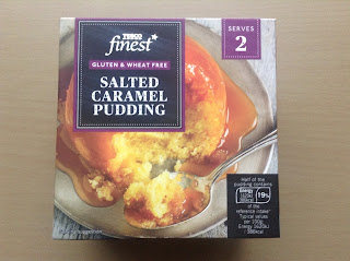 Tesco Finest Gluten Free Salted Caramel Pudding