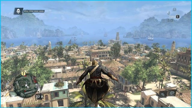 Assassin's Creed IV: Black Flag هي لعبة فيديو مغامرات الحركة تم تطويرها بواسطة Ubisoft Montreal ونشرتها Ubisoft. إنها الدفعة السادسة الرئيسية في سلسلة Assassin's Creed. يسبق الإطار الزمني التاريخي الخاص بها إطار Assassin's Creed III (2012) ، على الرغم من أن تسلسلها المعاصر يخلف الإطار الثالث. تم إصدار Black Flag لأول مرة لـ PlayStation 3 و Xbox 360 و Wii U في أكتوبر 2013 وبعد شهر واحد لـ PlayStation 4 و Xbox One و Microsoft Windows. تم إصداره على Nintendo Switch كجزء من Assassin's Creed: The Rebel Collection جنبًا إلى جنب مع Assassin's Creed Rogue في ديسمبر 2019.