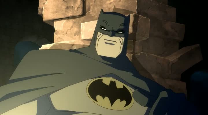 Screen Shot Of Batman The Dark Knight Returns Part 1 (2012) English Movie 300MB Short Size PC Movie