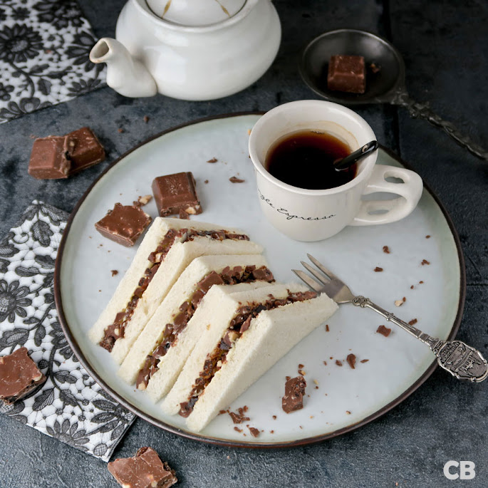 Recept: high tea sandwiches met echte chocolade