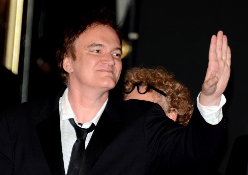 Quentin Tarantino in Paris at the César Awards ceremony