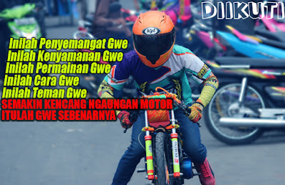 Gambar Kata DP BBM Anak Drag Racing Paling Keren