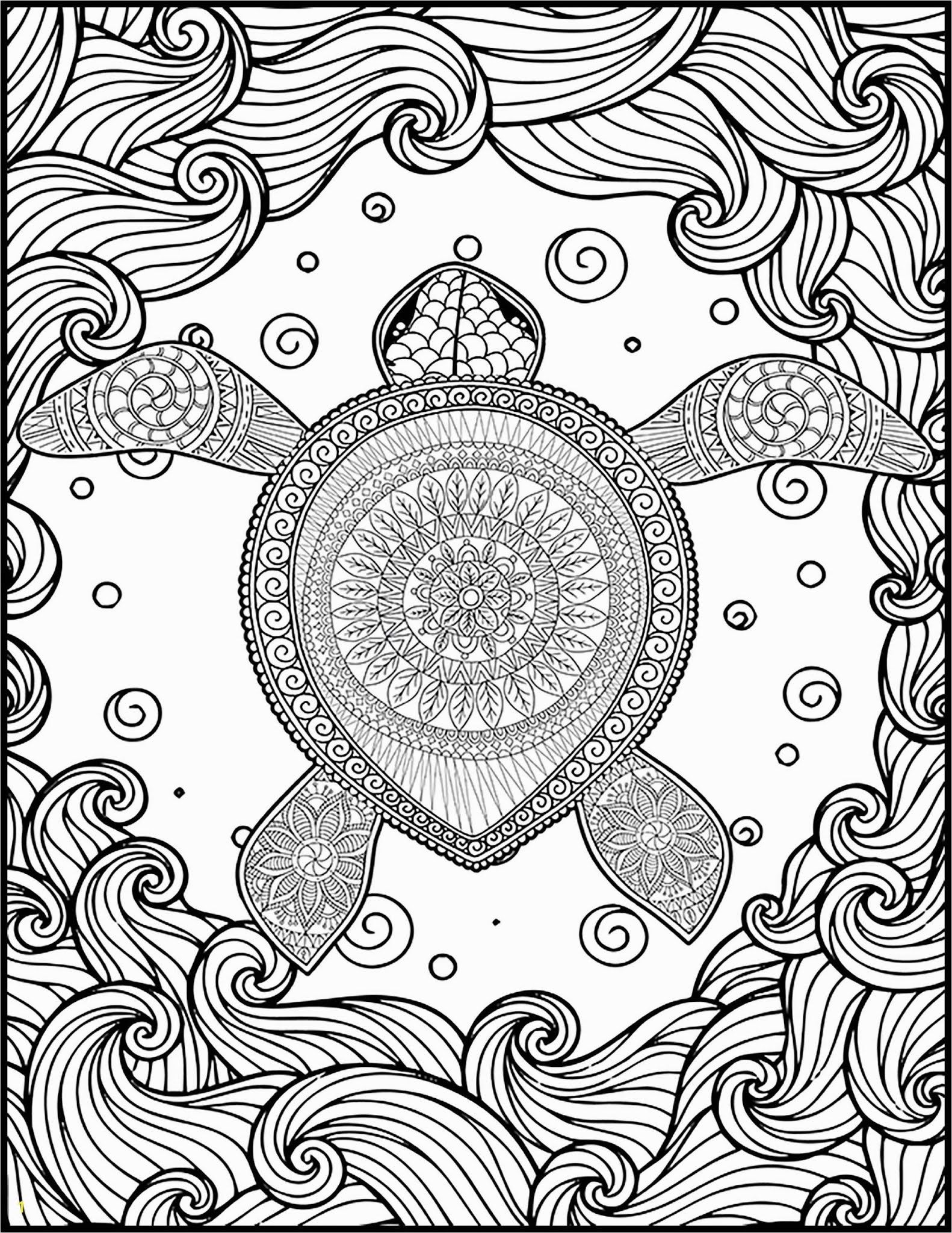 Hard Coloring Pages To Print Color By