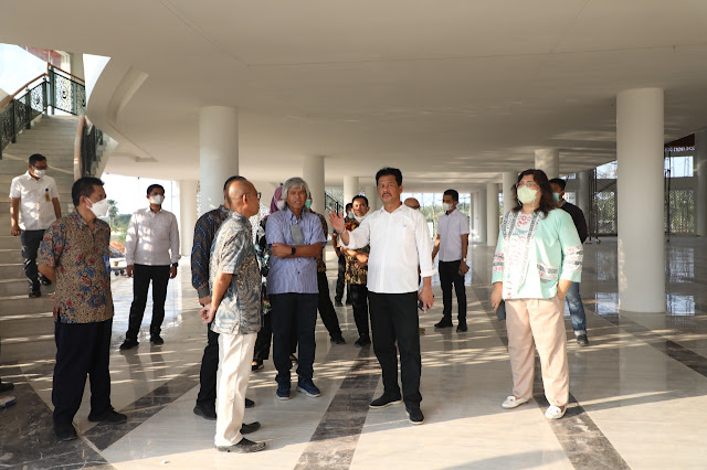 Kepala BP Batam : Pembangunan Masjid Tanjak Terus Digesa Diproyeksi Mei 2022 Selesai Dibangun