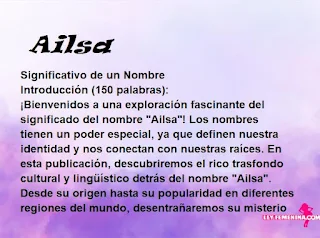 significado del nombre Ailsa