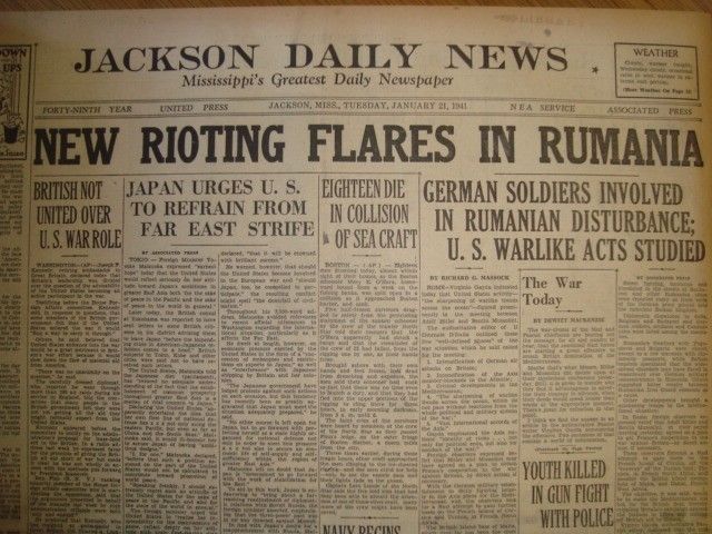 21 January 1941 worldwartwo.filminspector.com Jackson Daily News
